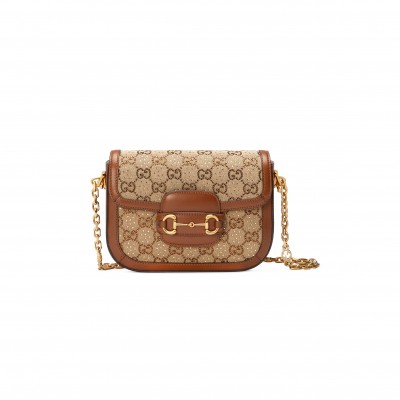 GUCCI HORSEBIT 1955 CRYSTALS SMALL SHOULDER BAG 675801 (20.5*14*5cm)